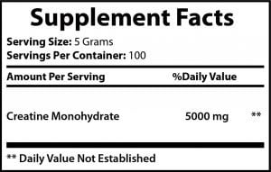 Creatine - view 2